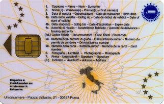 Carta del conducente  Camera di Commercio di Bologna