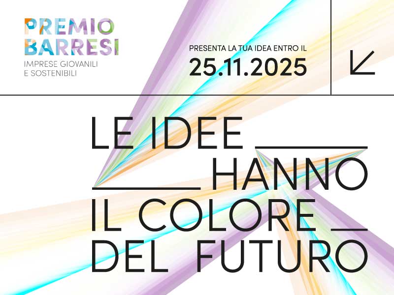 PREMIO BARRESI 2025: INCENTIVI A IMPRESE GIOVANILI E SOSTENIBILI