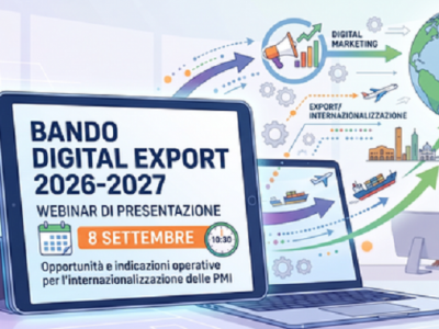 PRESENTAZIONE BANDO DIGITAL EXPORT 2026-27