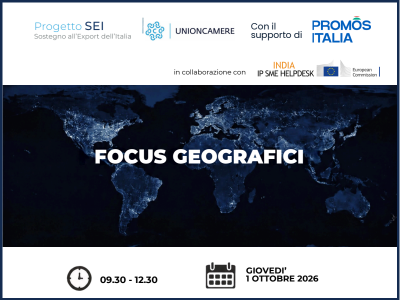 PROGETTO SEI: INDIA - ACCESSO AL MERCATO E SVILUPPO COMMERCIALE