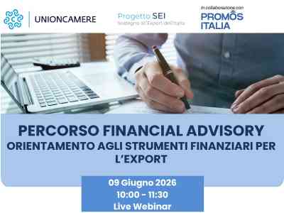 PROGETTO SEI: IL 9/6 UN WEBINAR PER ORIENTARSI TRA CONTRIBUTI E STRUMENTI FINANZIARI