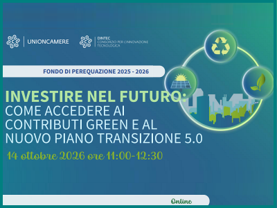 AMBIENTE: COME ACCEDERE AI CONTRIBUTI GREEN E AL NUOVO PIANO TRANSIZIONE 5.0 