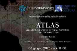 8/6: PRESENTAZIONE DEL VOLUME ATLAS PER SCOPRIRE IL TERRITORIO