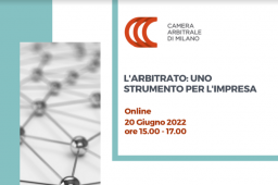 L'ARBITRATO: UNO STRUMENTO PER L'IMPRESA L'ARBITRATO: UNO STRUMENTO PER L'IMPRESA