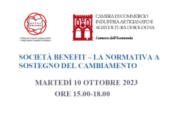 SOCIETÀ BENEFIT – LA NORMATIVA A SOSTEGNO DEL CAMBIAMENTO SOCIETÀ BENEFIT – LA NORMATIVA A SOSTEGNO DEL CAMBIAMENTO