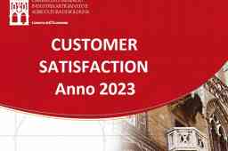 questionario di customer satisfaction - logo camera di commercio di bologna, sfondo rosso, immagine balconcino palazzo mercanzia questionario di customer satisfaction - logo camera di commercio di bologna, sfondo rosso, immagine balconcino palazzo mercanzia