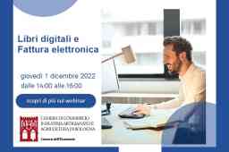 LIBRI DIGITALI E FATTURA ELETTRONICA CON LA CAMERA DI COMMERCIO LIBRI DIGITALI E FATTURA ELETTRONICA CON LA CAMERA DI COMMERCIO