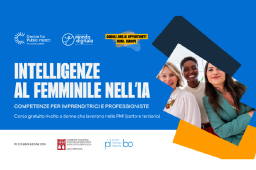 INTELLIGENZE AL FEMMINILE NELL’IA. COMPETENZE PER IMPRENDITRICI E PROFESSIONISTE