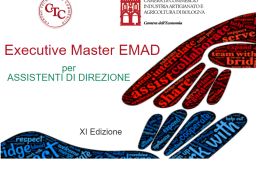 UN EXECUTIVE MASTER PER ASSISTENTI DI DIREZIONE