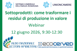 ECONOMIA CIRCOLARE: IL 12/6 WEBINAR SUI SOTTOPRODOTTI ECONOMIA CIRCOLARE: IL 12/6 WEBINAR SUI SOTTOPRODOTTI