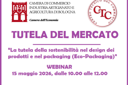 PACKAGING, TUTELA DESIGN PRODOTTI E IMBALLAGGI: WEBINAR IL 15/5