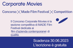 UN PREMIO PER I FILM AZIENDALI UN PREMIO PER I FILM AZIENDALI