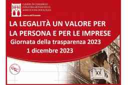 LA LEGALITÀ UN VALORE PER LA PERSONA E PER LE IMPRESE