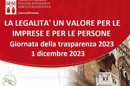 LA LEGALITÀ UN VALORE PER LA PERSONA E PER LE IMPRESE