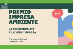 PREMIO IMPRESA AMBIENTE. PER PARTECIPARE TEMPO FINO AL 15 GENNAIO Logo Premio Impresa Ambiente 2023