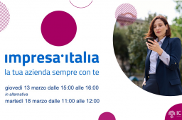 APP IMPRESA ITALIA: LA TUA AZIENDA SEMPRE CON TE APP IMPRESA ITALIA: LA TUA AZIENDA SEMPRE CON TE