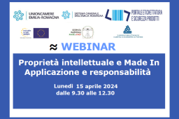 15 APRILE WEBINAR PROPRIETA' INTELLETTUALE E MADE IN 