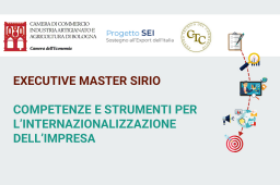 GLI STRUMENTI DI TRADE FINANCE PER L’OTTIMIZZAZIONE DELLE OPERAZIONI EXPORT logo Executive Master Sirio
