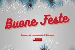 Buone feste dalla Camera di commercio di Bologna