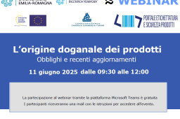 L’ORIGINE DOGANALE DEI PRODOTTI. OBBLIGHI E RECENTI AGGIORNAMENTI L’ORIGINE DOGANALE DEI PRODOTTI. OBBLIGHI E RECENTI AGGIORNAMENTI