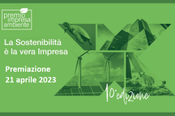 PREMIO IMPRESA AMBIENTE, IL 21 APRILE LA PREMIAZIONE PREMIO IMPRESA AMBIENTE, IL 21 APRILE LA PREMIAZIONE