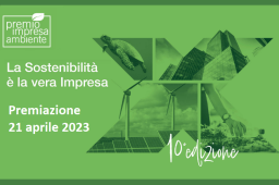 PREMIO IMPRESA AMBIENTE, IL 21 APRILE LA PREMIAZIONE