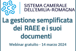 UN WEBINAR SUI RIFIUTI DA APPARECCHIATURE ELETTRICHE ED ELETTRONICHE UN WEBINAR SUI RIFIUTI DA APPARECCHIATURE ELETTRICHE ED ELETTRONICHE