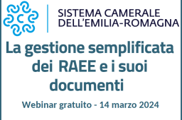 UN WEBINAR SUI RIFIUTI DA APPARECCHIATURE ELETTRICHE ED ELETTRONICHE