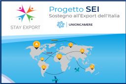 Partecipa al Progetto SEI ed esporta i tuoi prodotti
