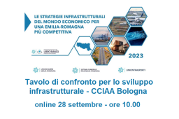 INFRASTRUTTURE, IL 28 SETTEMBRE RIUNIONE DEL TAVOLO DI CONFRONTO