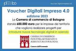 Bando Voucher digitali i4.0. Domande dal’11/9 al 21/9