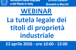 webinar tutela proprietà industriale 22/4