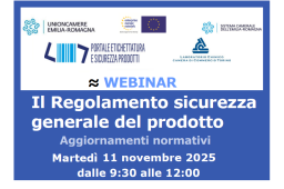 GLI AGGIORNAMENTI SUL REGOLAMENTO SICUREZZA GENERALE DEL PRODOTTO GLI AGGIORNAMENTI SUL REGOLAMENTO SICUREZZA GENERALE DEL PRODOTTO