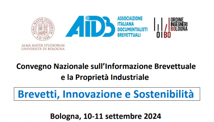A BOLOGNA IL CONVEGNO DELL’ASSOCIAZIONE ITALIANA DOCUMENTALISTI BREVETTUALI