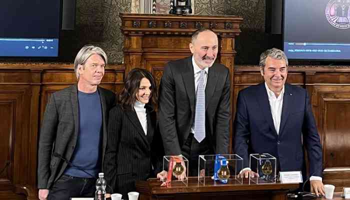 BOLOGNA MARATHON, PALAZZO DELLA MERCANZIA NELLA MEDAGLIA