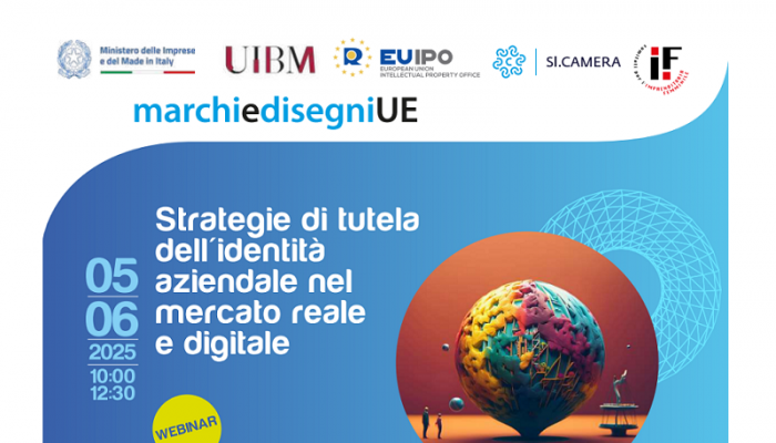 IL 5 GIUGNO UN WEBINAR SU MARCHI E DESIGN
