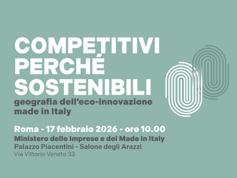 COMPETITIVI PERCHÉ SOSTENIBILI