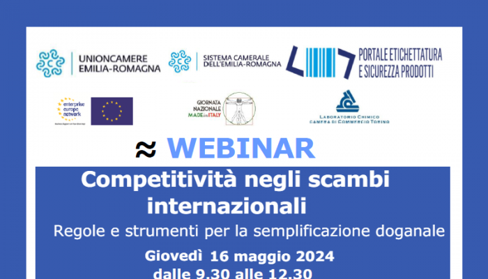IMPORT/EXPORT: COMPETITIVITÀ NEGLI SCAMBI INTERNAZIONALI