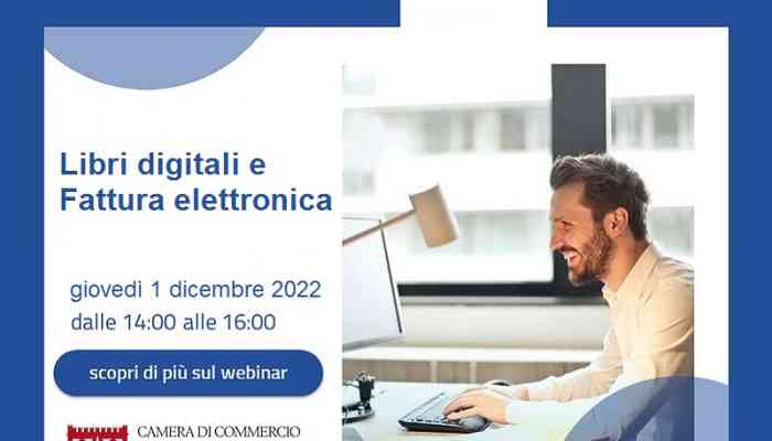 LIBRI DIGITALI E FATTURA ELETTRONICA CON LA CAMERA DI COMMERCIO
