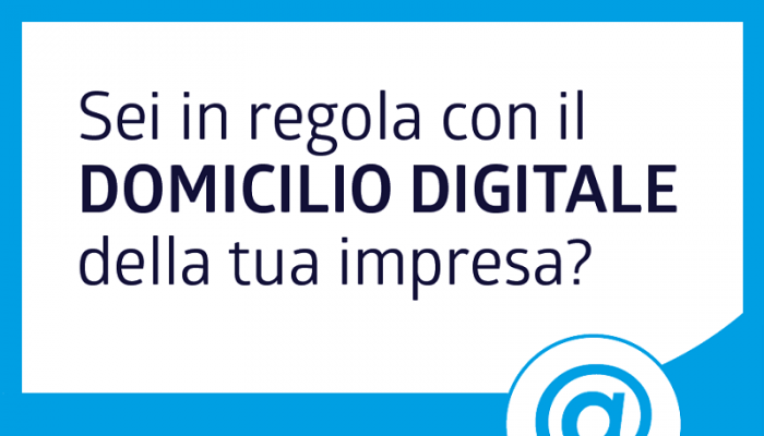 COMUNICA LA TUA PEC AL REGISTRO IMPRESE