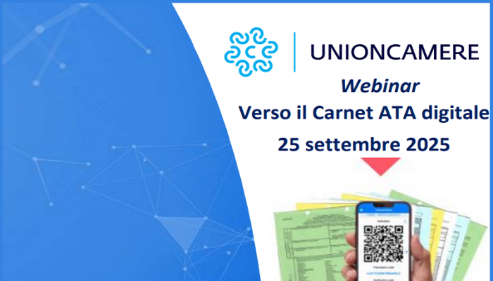 E-ATA CARNET: AVVIO ATTIVITÀ SPERIMENTALE