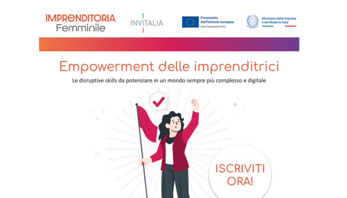 UN PERCORSO FORMATIVO PER IMPRENDITRICI, MANAGER E LIBERE PROFESSIONISTE