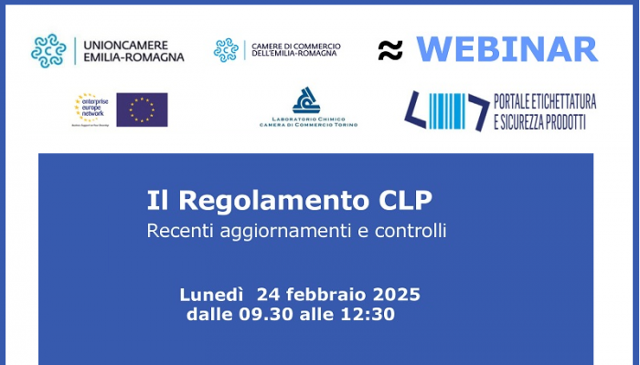 AGGIORNATO IL REGOLAMENTO CLP SU ETICHETTE SOSTANZE CHIMICHE