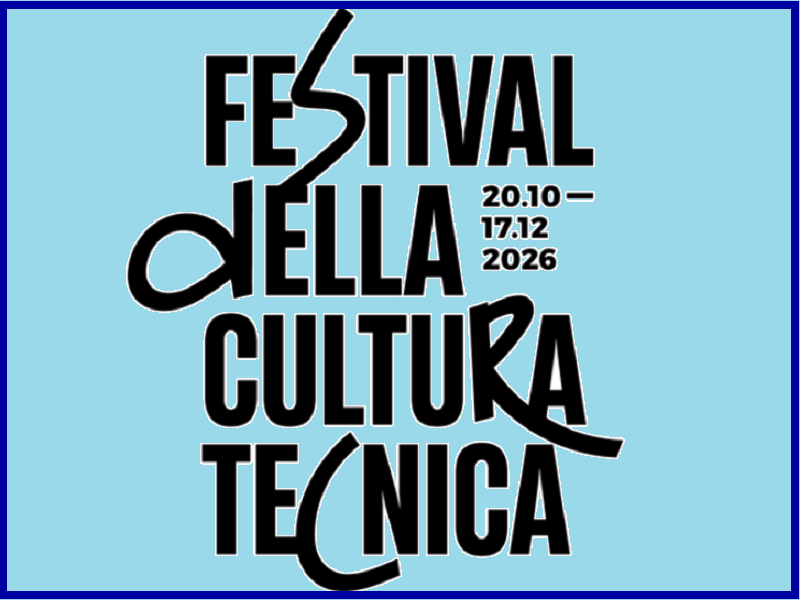 LA CAMERA DI COMMERCIO AL FESTIVAL DELLA CULTURA TECNICA logo Festival Cultura Tecnica 2026