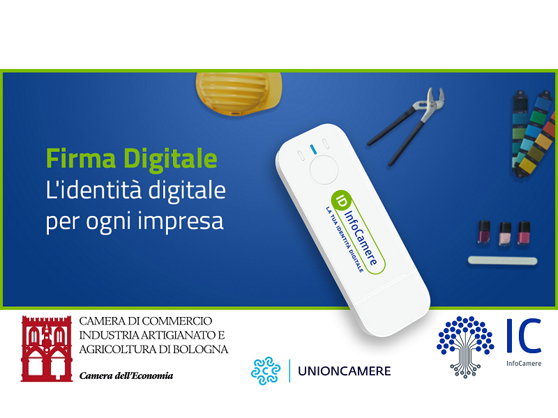DISTRIBUZIONE CAPILLARE DEI DISPOSITIVI DI FIRMA DIGITALE ALLE IMPRESE BOLOGNESI DISTRIBUZIONE CAPILLARE DEI DISPOSITIVI DI FIRMA DIGITALE ALLE IMPRESE BOLOGNESI