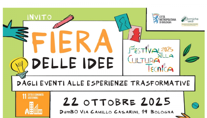 LA FIERA DELLE IDEE INAUGURA IL FESTIVAL DELLA CULTURA TECNICA