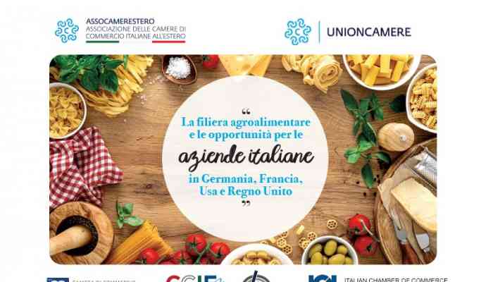 FILIERA AGROALIMENTARE E OPPORTUNITÀ PER AZIENDE ITALIANE IN GERMANIA, FRANCIA, USA E REGNO UNITO