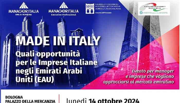 LE OPPORTUNITÀ PER LE IMPRESE ITALIANE NEGLI EMIRATI ARABI