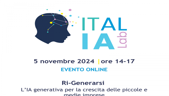 Incontro L’IA generativa per la crescita delle piccole e medie imprese 5 novembre 2024