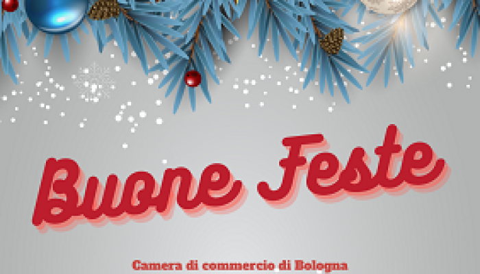 Buone feste dalla Camera di commercio di Bologna